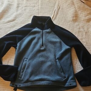 American Eagle Boys M Fleece Quarter Zip